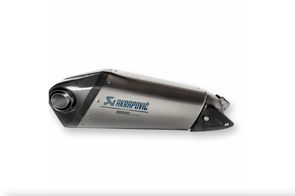 96481732AA - Ducati Performance Akrapovic Titanium RACING Silencers V2