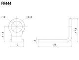 FR444 - RIZOMA - LIGHT UNIT Turn Signal Mounting Kit