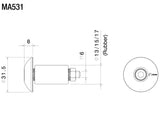 MA531 - RIZOMA - Series 531 Handlebar End Plug