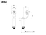 CT453 - RIZOMA - Mounting Kit For Rizoma Fluid Reservoir