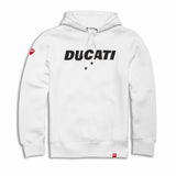 98771201 - Ducati Logo Hooded Sweatshirt - WHITE