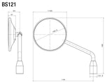 BS121 - RIZOMA - E-POP Direct Mount Mirror