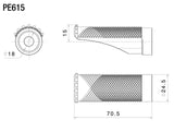 PE615 - RIZOMA - SNAKE PEGS