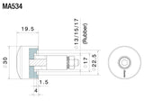 MA534 - RIZOMA - Series 534 Handlebar End Plug