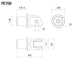 PE709 - RIZOMA - Peg Mounting Kit