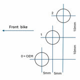 96281071AA - Adjustable rider footpegs - ROAD