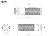 GR222 - RIZOMA - URLO 22 mm grips