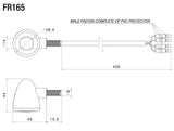 FR165 - RIZOMA - IRIDE S Turn signal / Tail light / Brake light