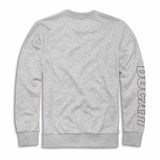 98771204 - Ducati Logo Round-neck Sweatshirt - GRAY