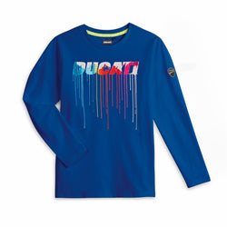 9877128 - Pop 5.0 KIDS Long-sleeved T-shirt - BLUE