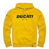 98771200 - Ducati Logo Hooded Sweatshirt - YELLOW