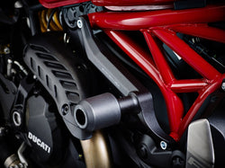 PRN011676-08 - Evotech Ducati Monster 821 Stealth Frame Crash Protection (2019-2020)