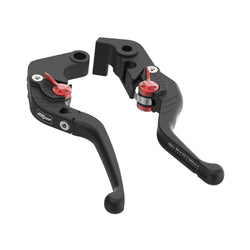 PRN002797-003452-04 - Evotech Evo Folding Clutch and Short Brake Lever set - Ducati Monster 821 Stripe  2016 - 2017