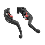PRN002407-002408-104 - Evotech Evo Folding Clutch and Short Brake Lever Set - Ducati V2 Superquadro Final Edition (2025+)