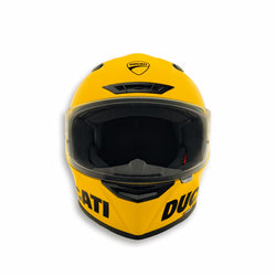 98109201 - Ducati Logo Yellow Full-face Helmet