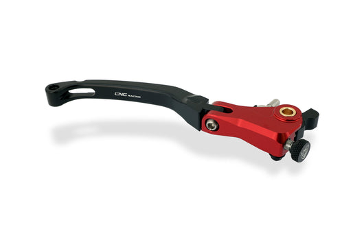 LBR04BR - CNC Racing Billet RED RACE Folding Adjustable Brake Lever for Ducati / MV Agusta F4 RR/RC - 190mm