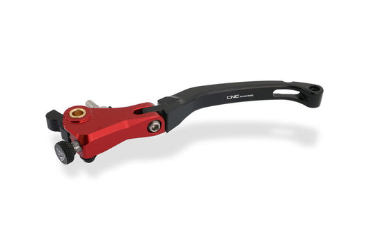LCR49BR - CNC Racing Billet RED RACE Folding Adjustable Clutch Lever for Ducati Multistrada V4 / S / Pikes Peak