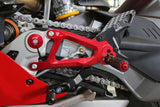 PE414TB - CNC Racing TROY BAYLISS LIMITED EDITION Adjustable Rearset for the Ducati Panigale V4 / S (2025+)