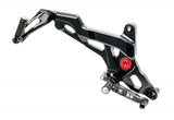 PE441B - CNC Racing TOURING Adjustable Rearsets for Ducati Monster 1200 and 821
