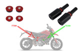 TT356 - CNC Racing - Frame Plug Kit for Hypermotard 950 - Use with Frame Slider