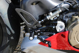 PE408 - CNC Adjustable Rear Sets Panigale V4 R